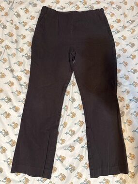 GAP Women's Black Ankle-Length Stretch Pants